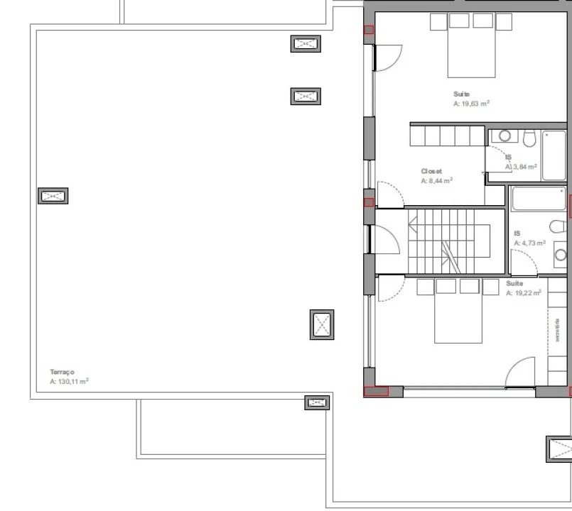 Apartamento T3 para Venda em Camarate, Unhos e Apelação Planta 3