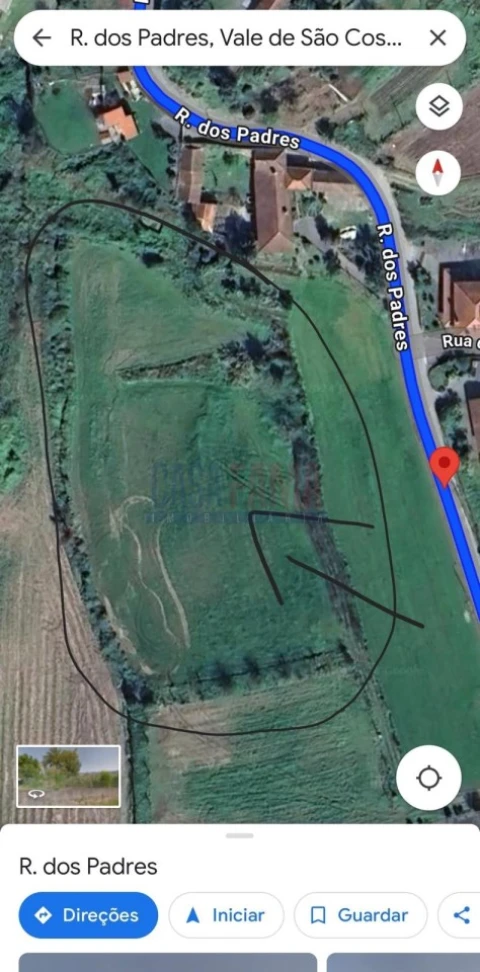 Terreno para Venda em Vale (São Cosme), Telhado e Portela