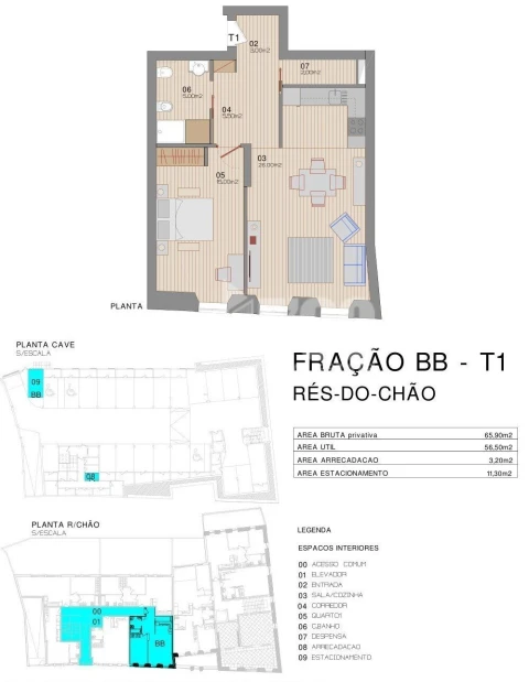 Apartamento T1 para Venda em Ovar, São João, Arada e São Vicente de Pereira Jusã