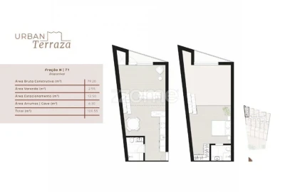 Apartamento T2 para Venda em São Mamede de Infesta e Senhora da Hora