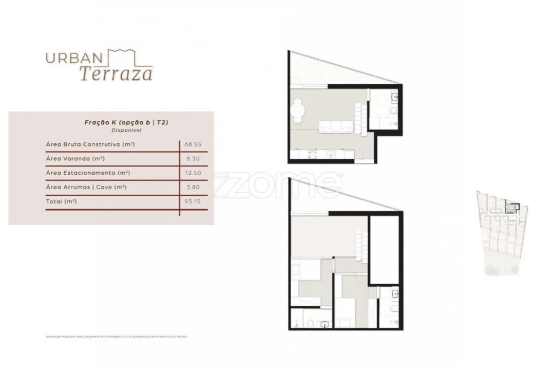 Apartamento T2 para Venda em São Mamede de Infesta e Senhora da Hora Foto 12