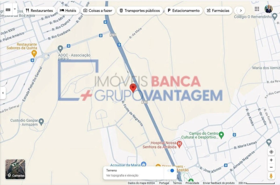 Terreno P/ Prédio para Venda em Azeitão (São Lourenço e São Simão) Foto 19