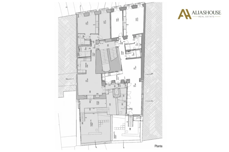 Apartamento T2 para Arrendamento em Santo António Planta 1