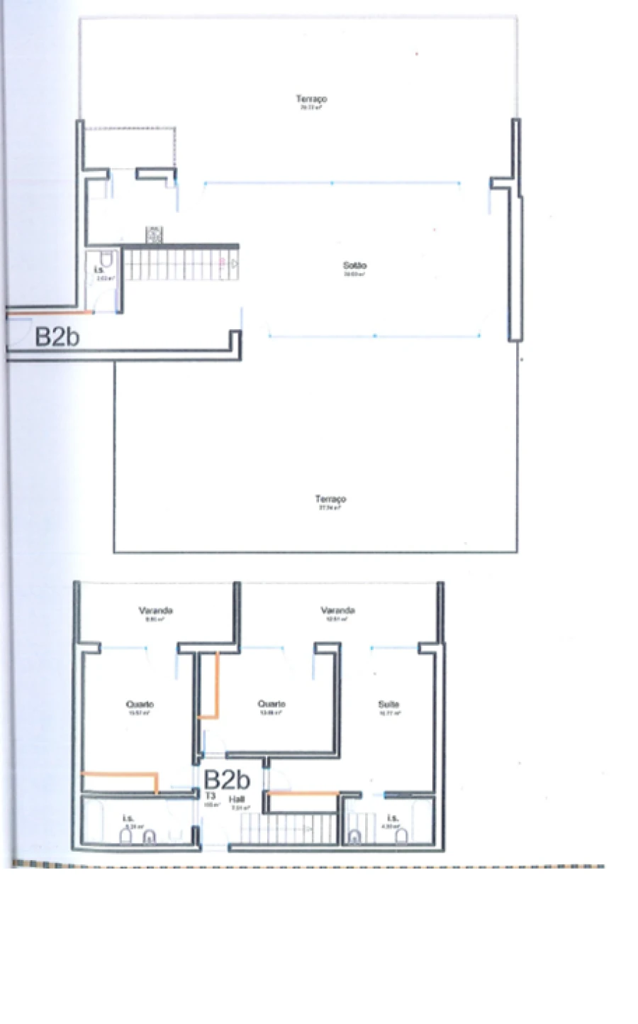 Apartamento T3 para Venda em Ílhavo (São Salvador) Planta 1