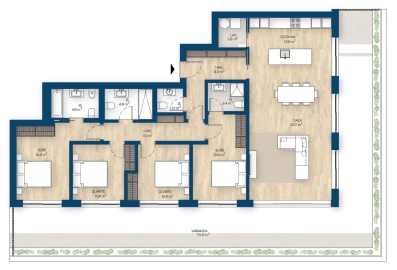Apartamento T3 para Venda em Canidelo