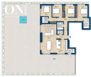 Apartamento T4 para Venda em Canidelo