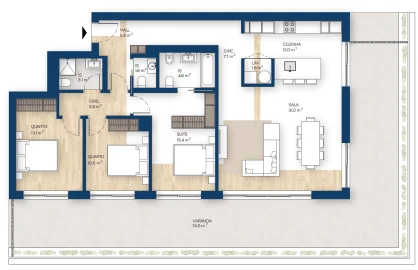 Apartamento T3 para Venda em Canidelo