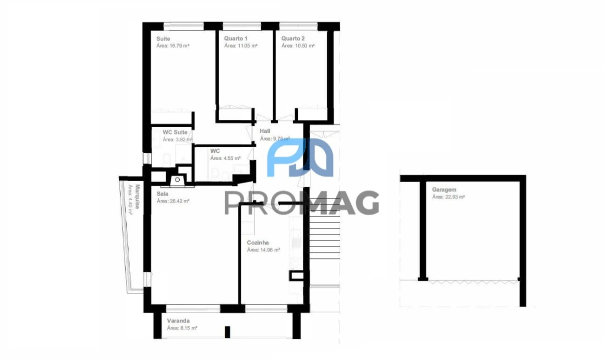 Apartamento T3 para Venda em Avintes Foto 38