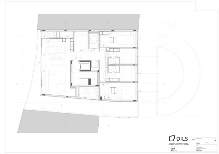 Apartamento T4 para Venda em Aldoar, Foz do Douro e Nevogilde Planta 1