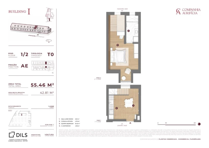 Apartamento para Venda em Cedofeita, Santo Ildefonso, Sé, Miragaia, São Nicolau e Vitória Planta 1