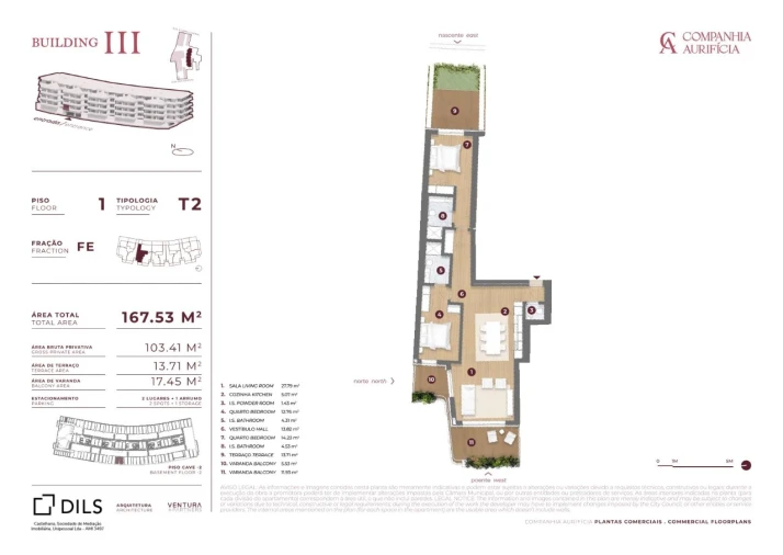 Apartamento T2 para Venda em Cedofeita, Santo Ildefonso, Sé, Miragaia, São Nicolau e Vitória Planta 1