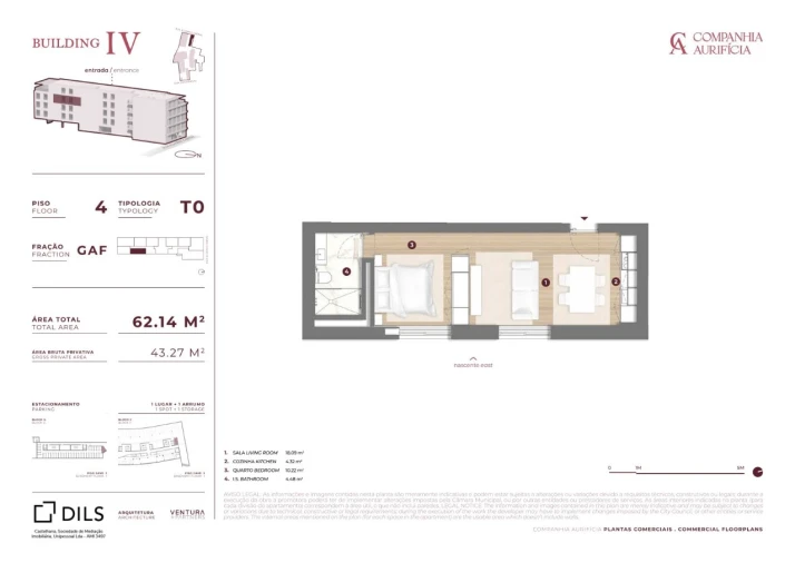 Apartamento para Venda em Cedofeita, Santo Ildefonso, Sé, Miragaia, São Nicolau e Vitória Planta 1
