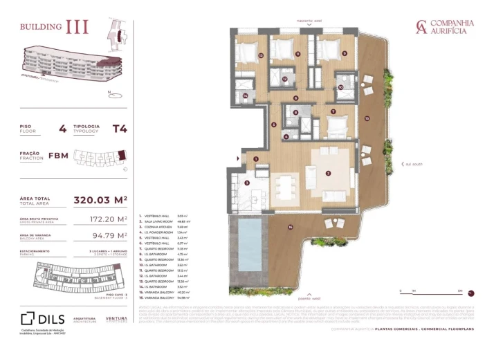 Apartamento T4 para Venda em Cedofeita, Santo Ildefonso, Sé, Miragaia, São Nicolau e Vitória Planta 1