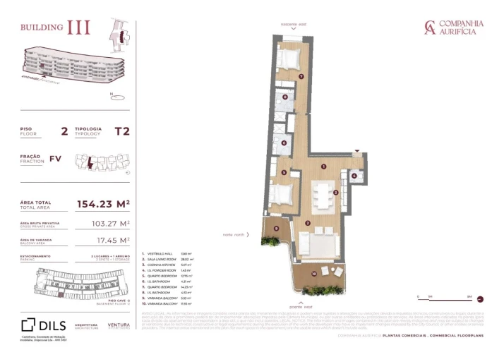 Apartamento T2 para Venda em Cedofeita, Santo Ildefonso, Sé, Miragaia, São Nicolau e Vitória Planta 1