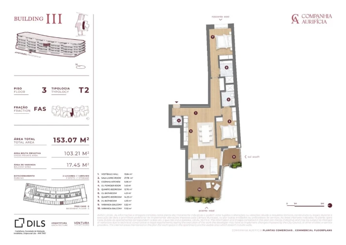 Apartamento T2 para Venda em Cedofeita, Santo Ildefonso, Sé, Miragaia, São Nicolau e Vitória Planta 1