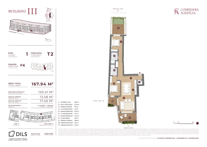 Apartamento T2 para Venda em Cedofeita, Santo Ildefonso, Sé, Miragaia, São Nicolau e Vitória Planta 1