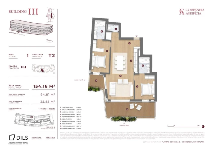 Apartamento T2 para Venda em Cedofeita, Santo Ildefonso, Sé, Miragaia, São Nicolau e Vitória Planta 1