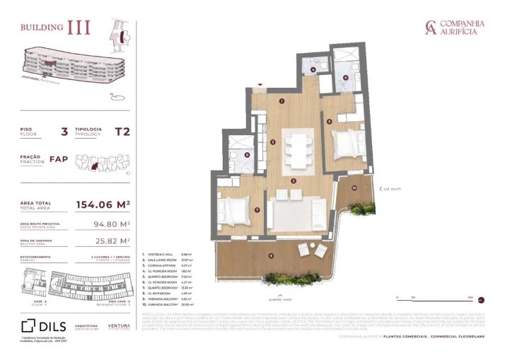 Apartamento T2 para Venda em Cedofeita, Santo Ildefonso, Sé, Miragaia, São Nicolau e Vitória Planta 1