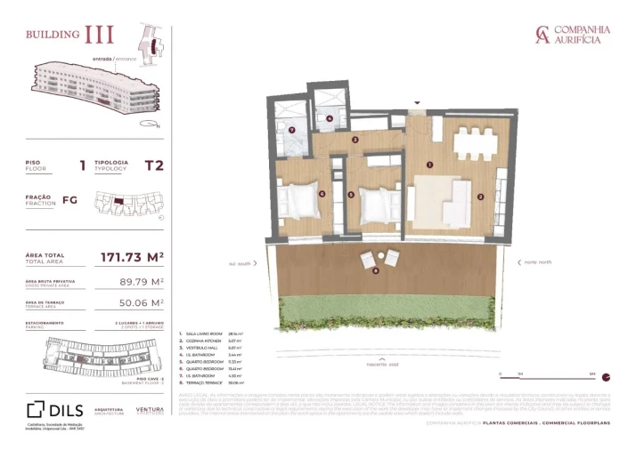 Apartamento T2 para Venda em Cedofeita, Santo Ildefonso, Sé, Miragaia, São Nicolau e Vitória Planta 1