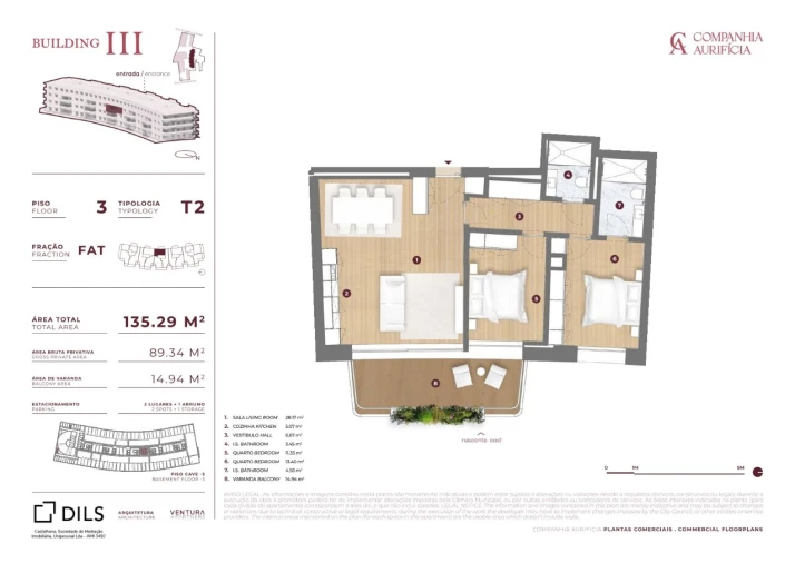 Apartamento T2 para Venda em Cedofeita, Santo Ildefonso, Sé, Miragaia, São Nicolau e Vitória Planta 1
