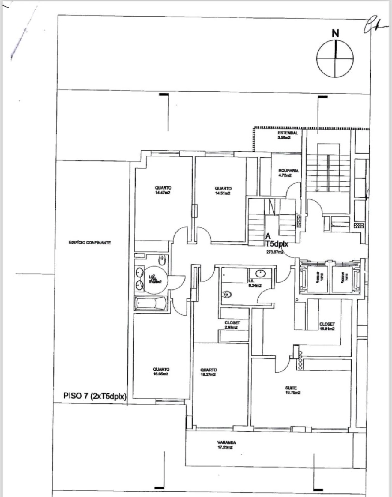 Apartamento T5 para Venda em Ajuda Foto 35