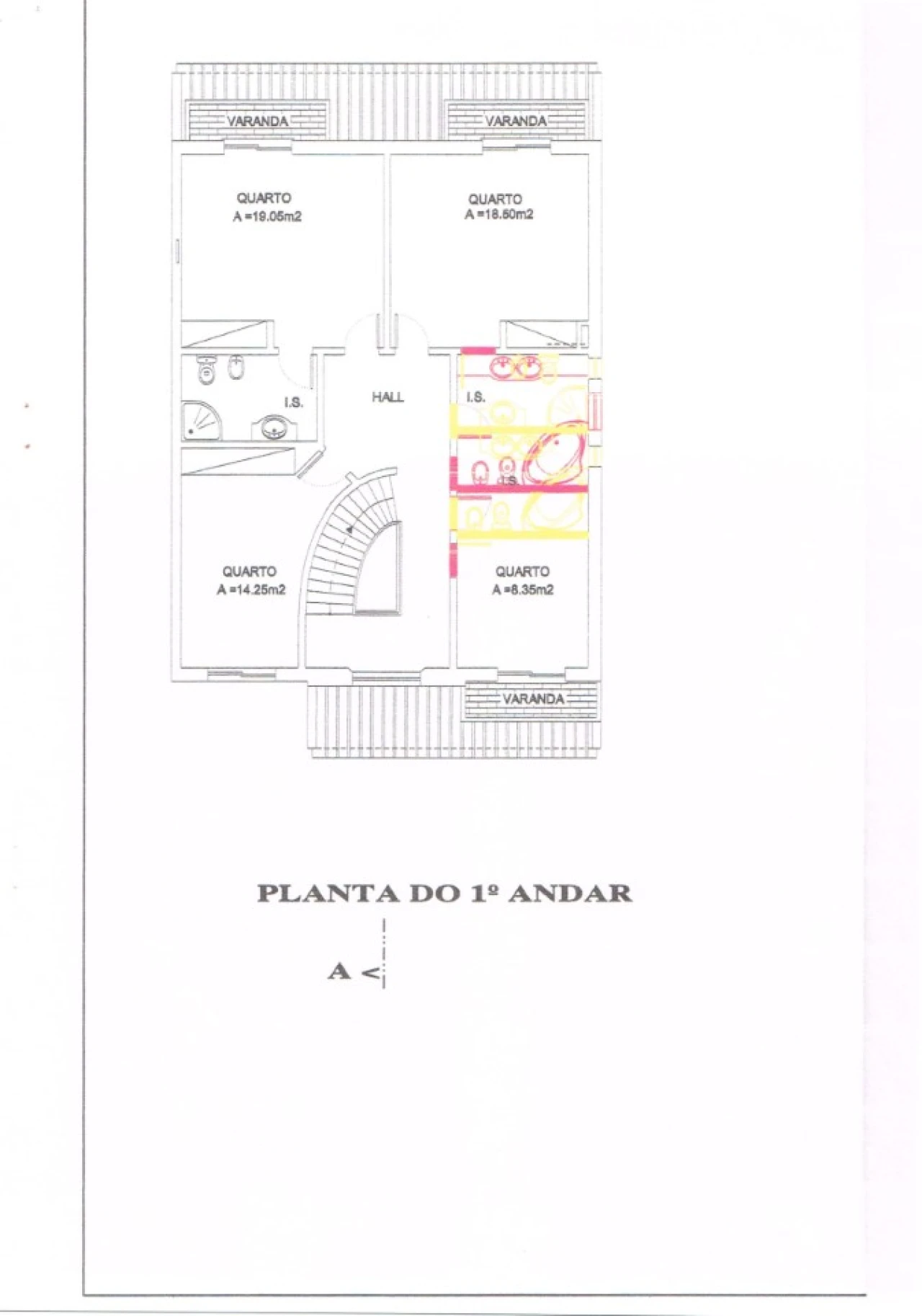 Moradia T5 para Venda em Alcochete Planta 3