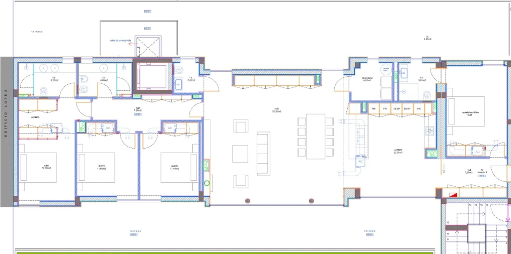 Apartamento T4 para Venda em São Bernardo Planta 1