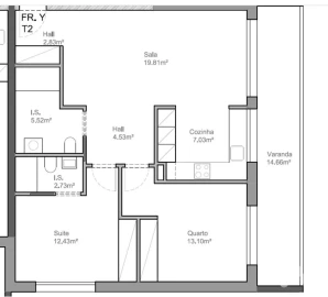 Apartamento T2 para Venda em Leiria, Pousos, Barreira e Cortes