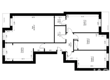 Apartamento T3 para Venda em Subportela, Deocriste e Portela Susã