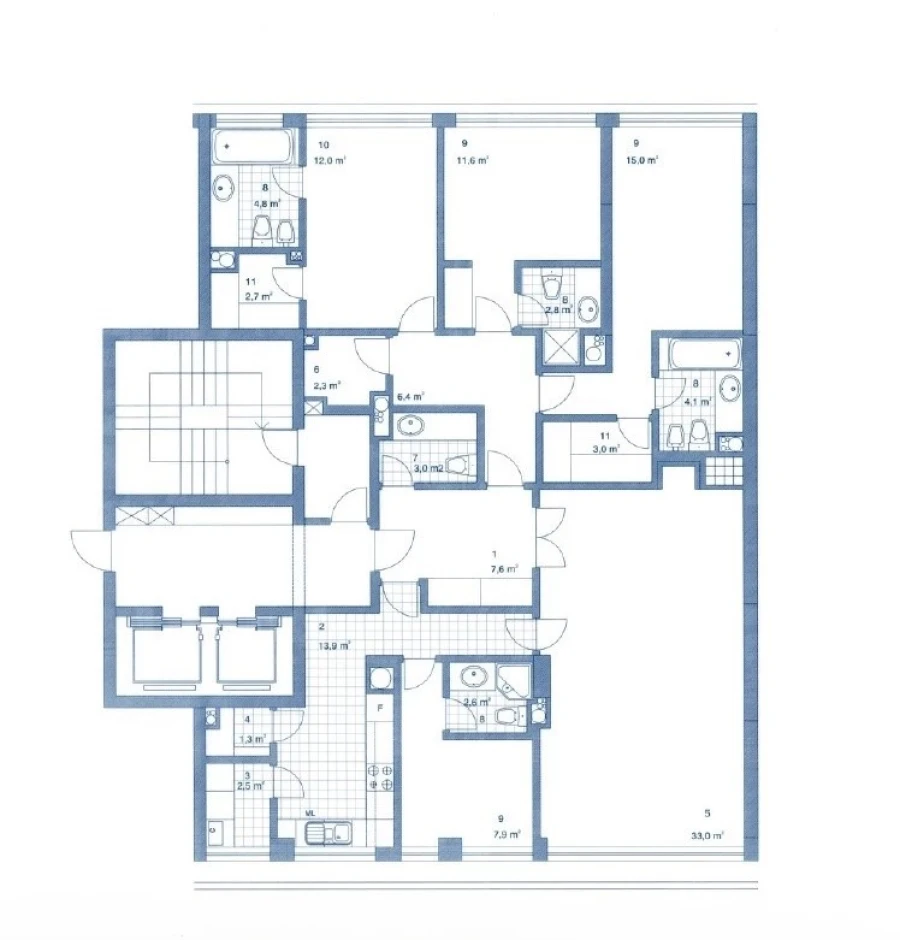 Apartamento T4 para Venda em Matosinhos e Leça da Palmeira Planta 1
