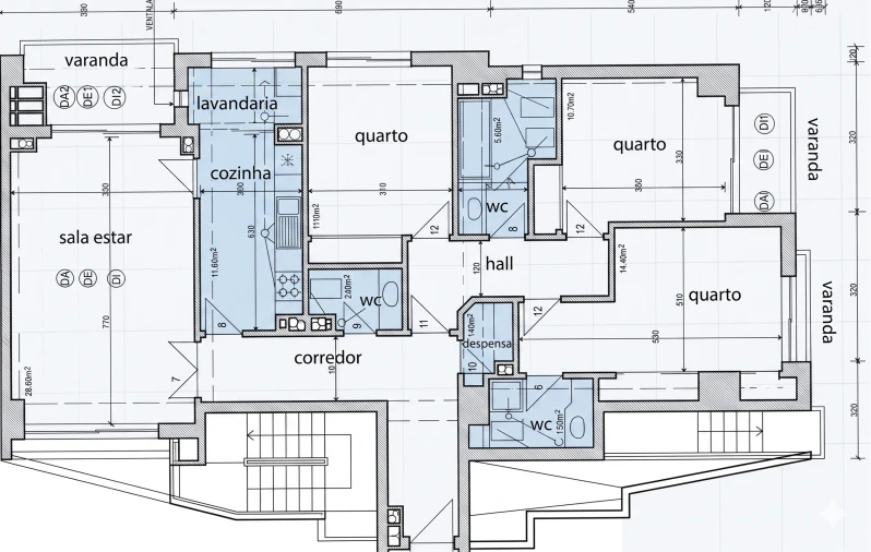 Apartamento T3 para Venda em Cidade da Maia Foto 51