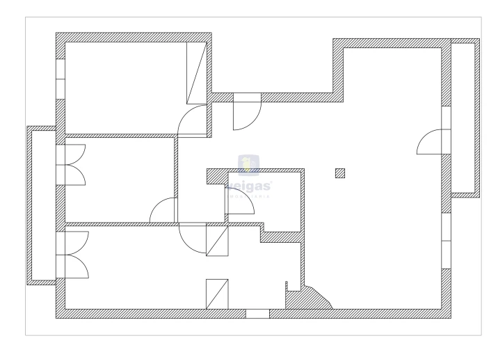 Apartamento T3 para Venda em Leiria, Pousos, Barreira e Cortes Planta 1