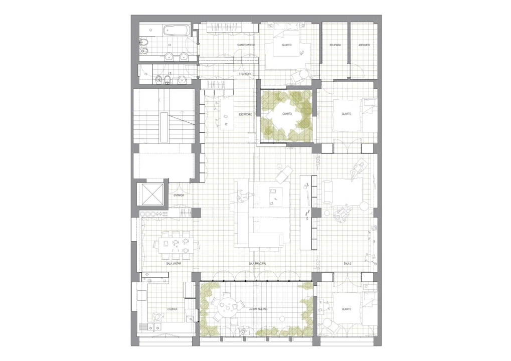 Apartamento T4 para Venda em Alvalade Foto 45