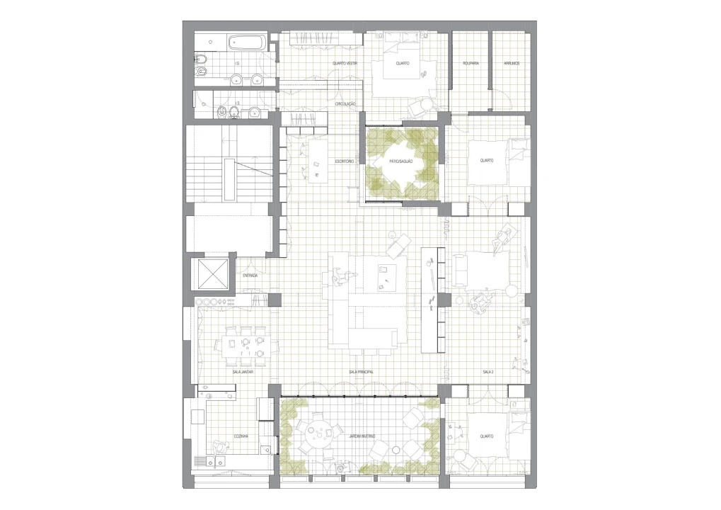 Apartamento T4 para Venda em Alvalade Foto 47