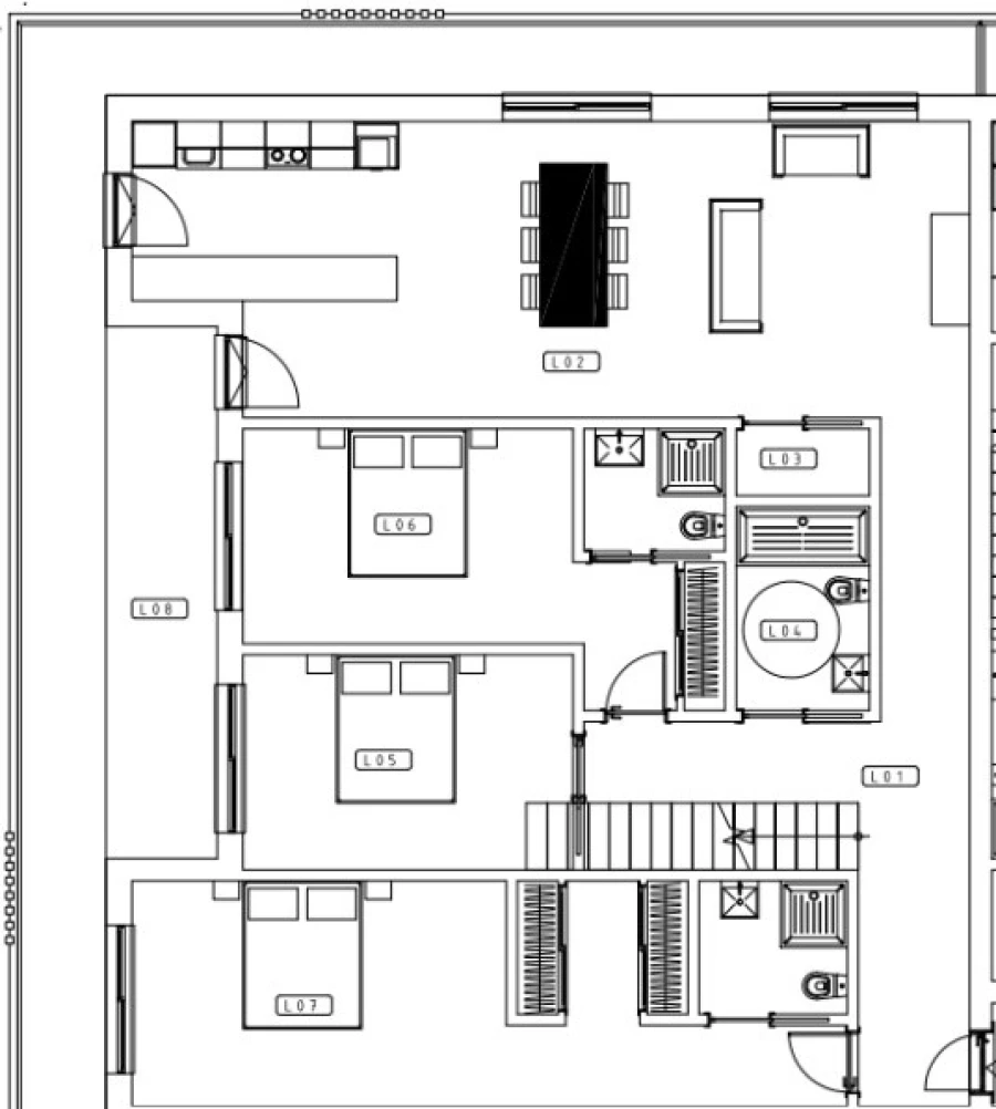 Apartamento T3 para Venda em Lourinhã e Atalaia Planta 1