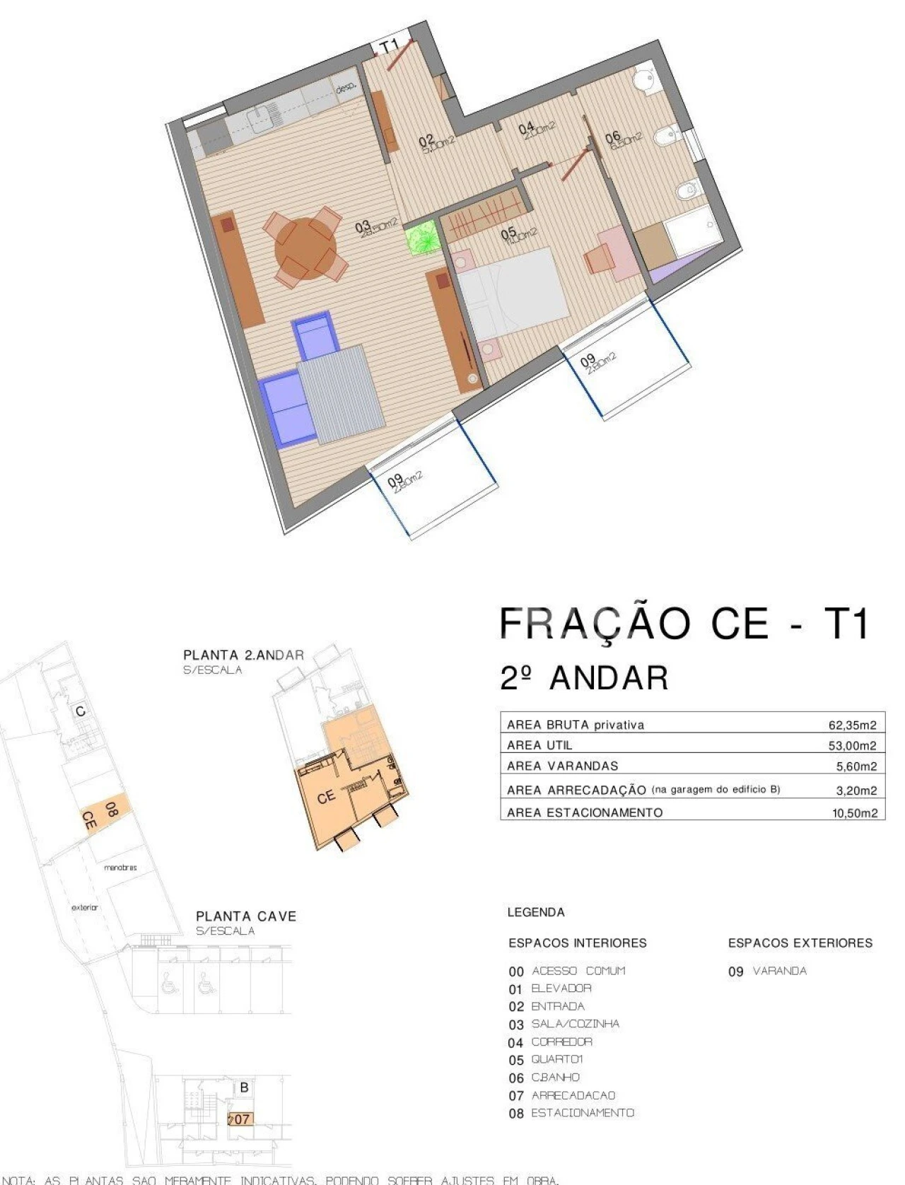 Apartamento T1 para Venda em Ovar, São João, Arada e São Vicente de Pereira Jusã Foto 1