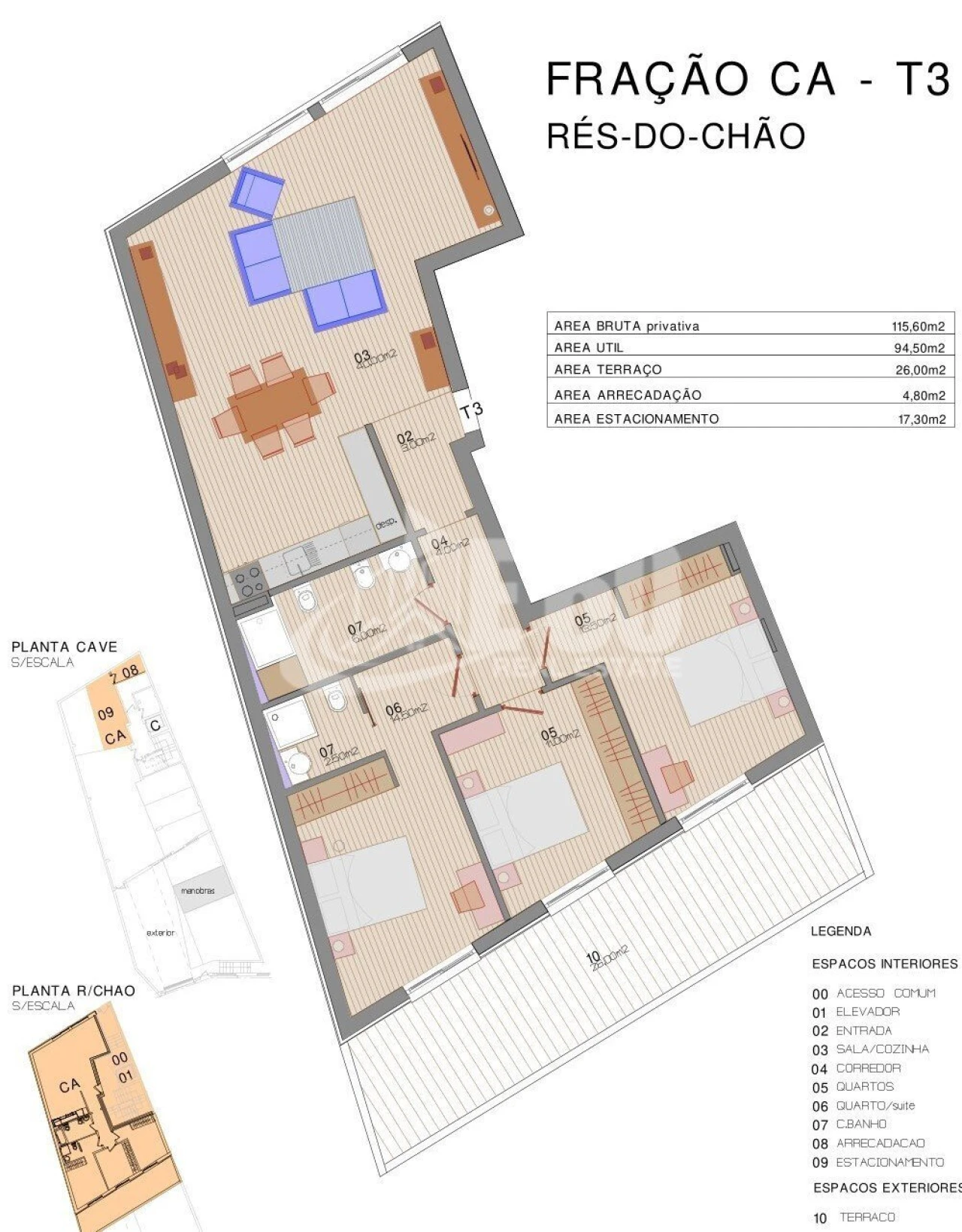 Apartamento T3 para Venda em Ovar, São João, Arada e São Vicente de Pereira Jusã Foto 1