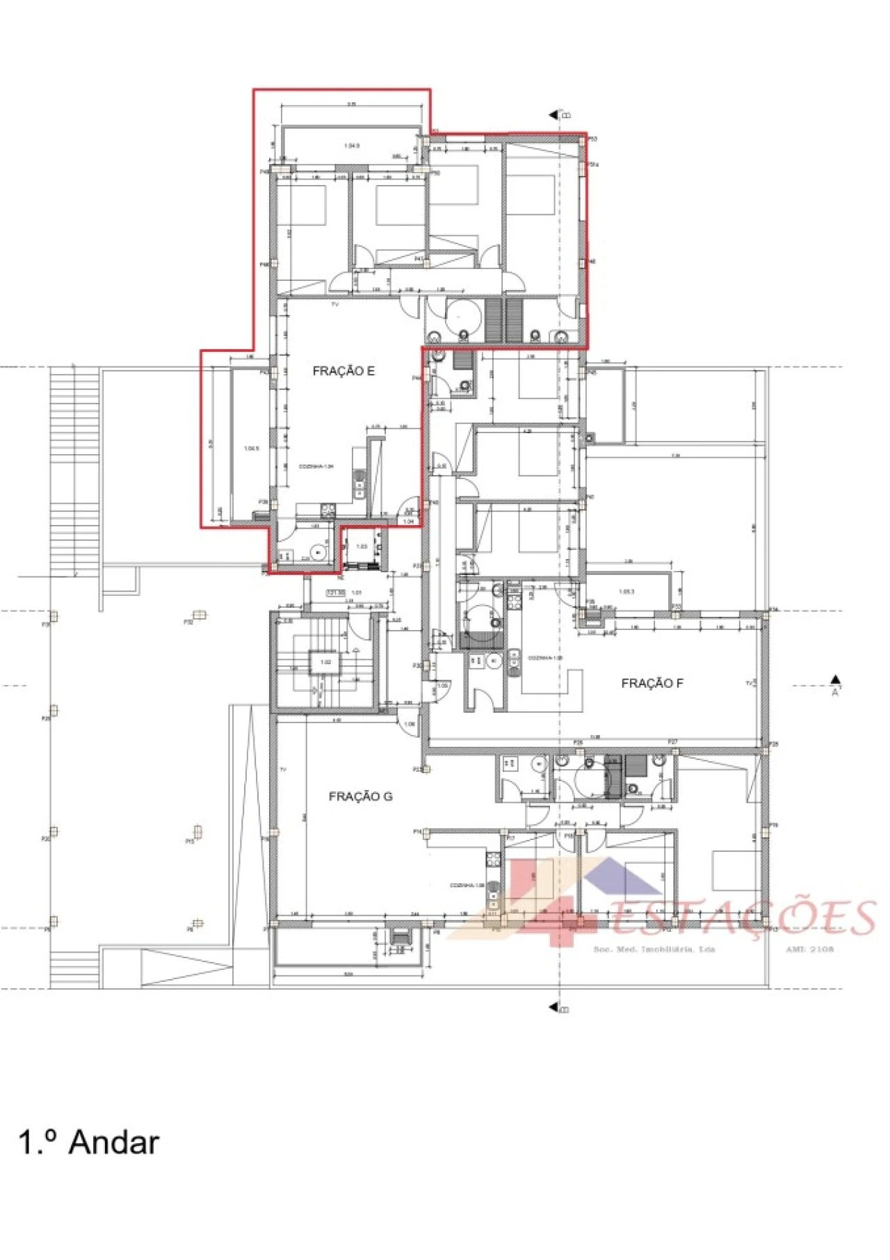 Apartamento T4 para Venda em Pombal Foto 19