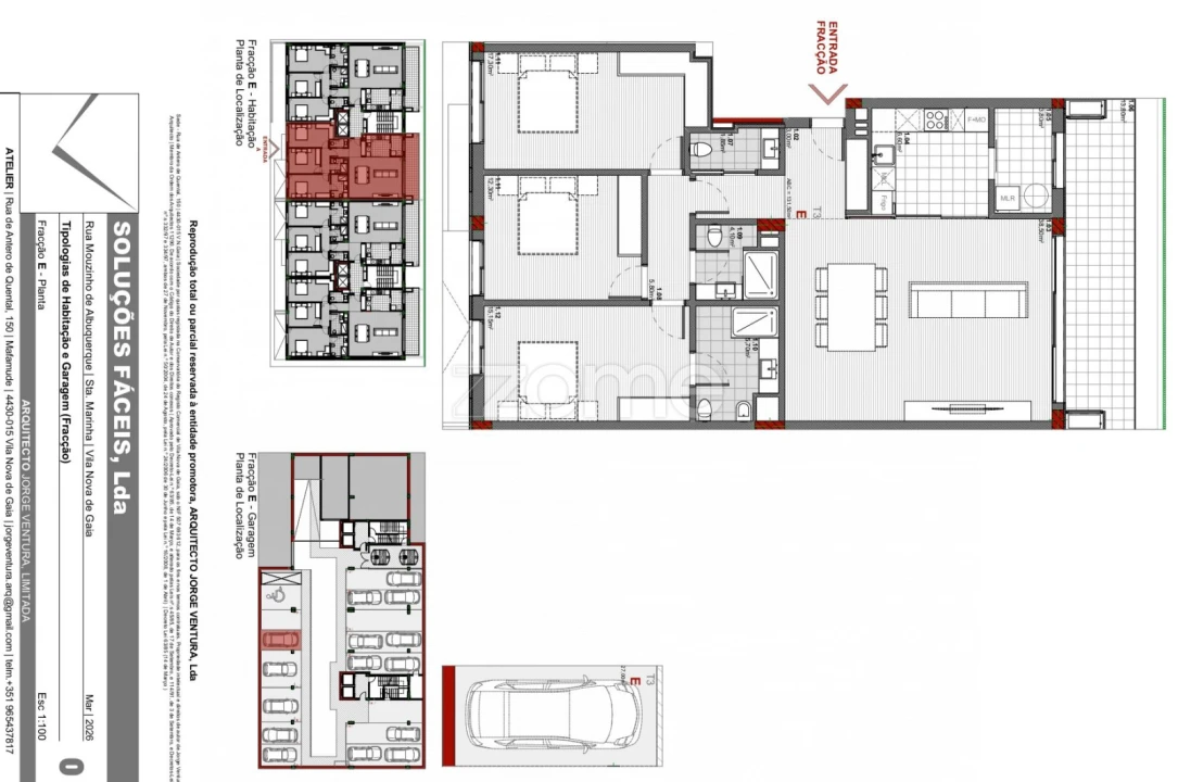 Apartamento T3 para Venda em Santa Marinha e São Pedro da Afurada Foto 23
