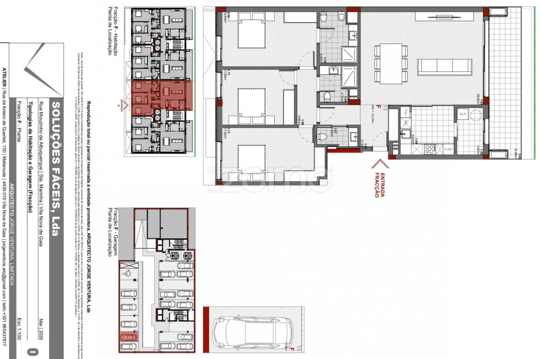Apartamento T3 para Venda em Santa Marinha e São Pedro da Afurada Foto 23