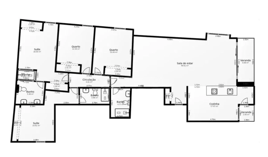 Apartamento T4 para Venda em Vila do Conde Foto 33