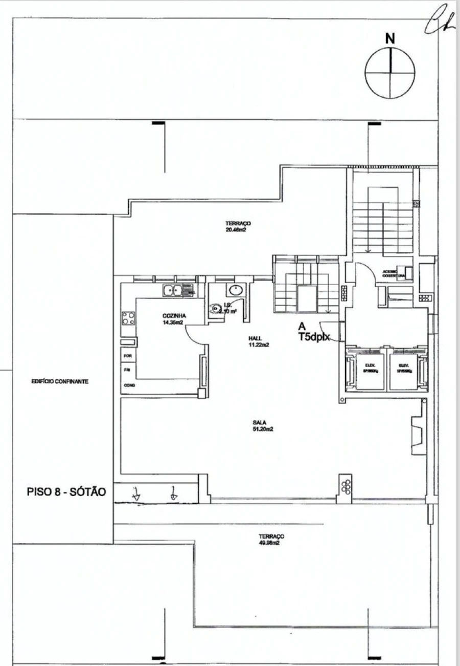 Apartamento T5 para Venda em Ajuda Foto 34