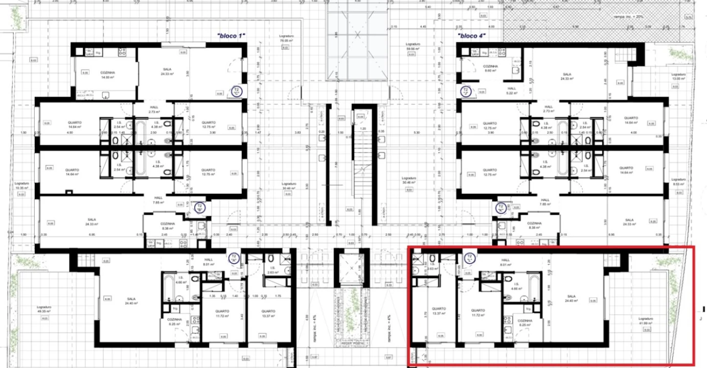 Apartamento T2 para Venda em Conceição e Cabanas de Tavira Planta 3