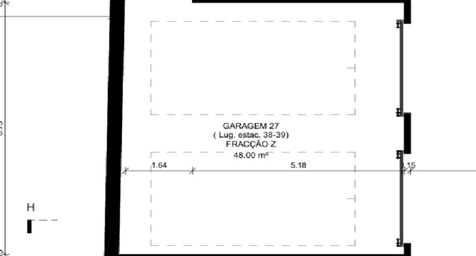Apartamento T2 para Venda em Conceição e Cabanas de Tavira Planta 2