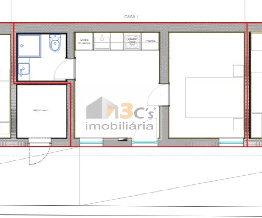 Moradia T1 para Arrendamento em Ramalde Foto 10