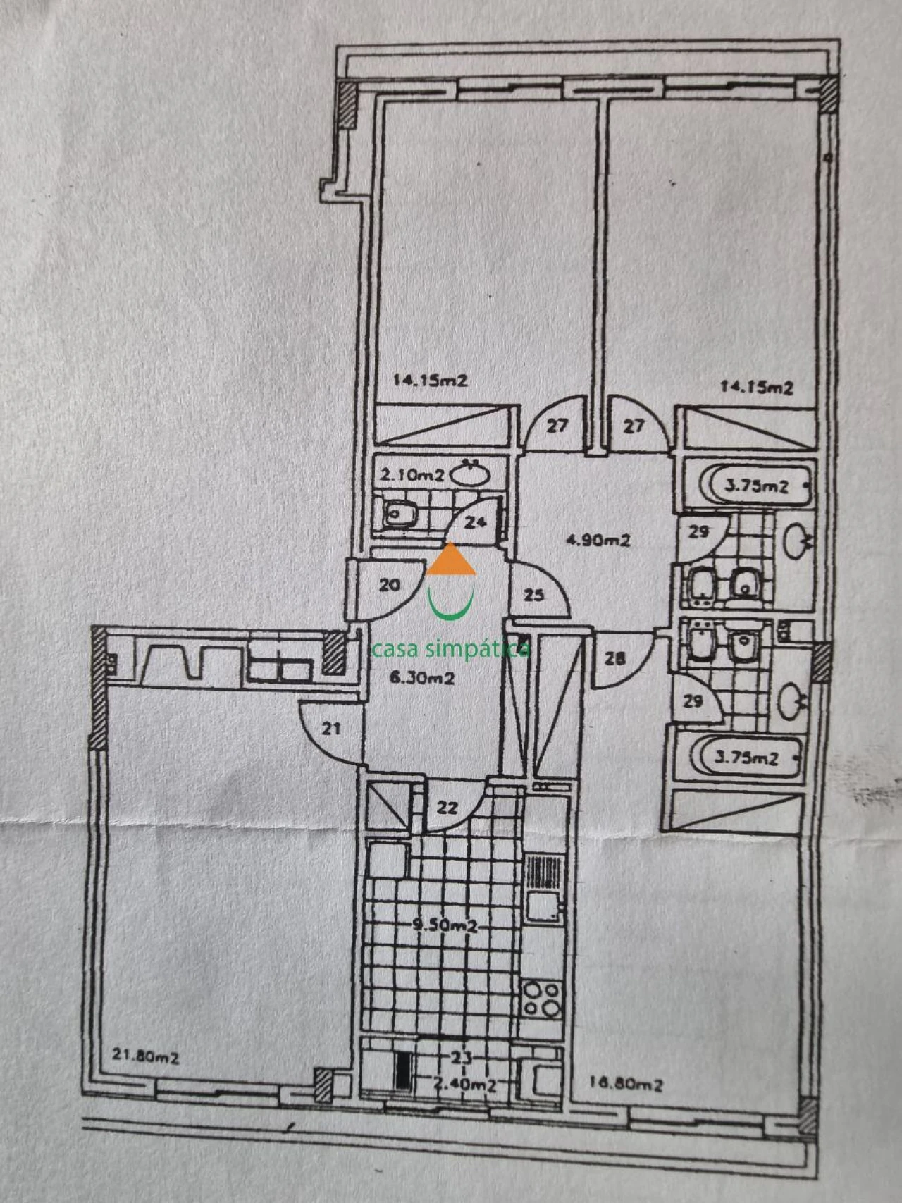 Apartamento T3 para Venda em Santa Marinha e São Pedro da Afurada Foto 37