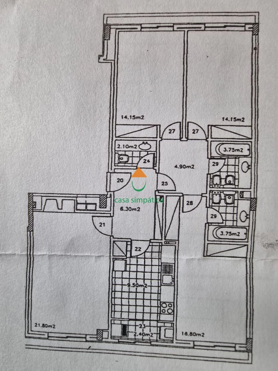 Apartamento T3 para Venda em Santa Marinha e São Pedro da Afurada Foto 37