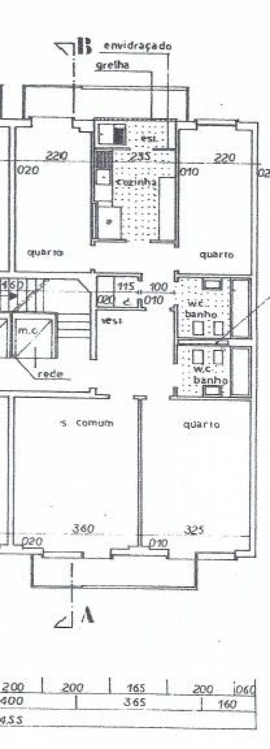 Apartamento T3 para Venda em Santa Maria Maior Planta 1