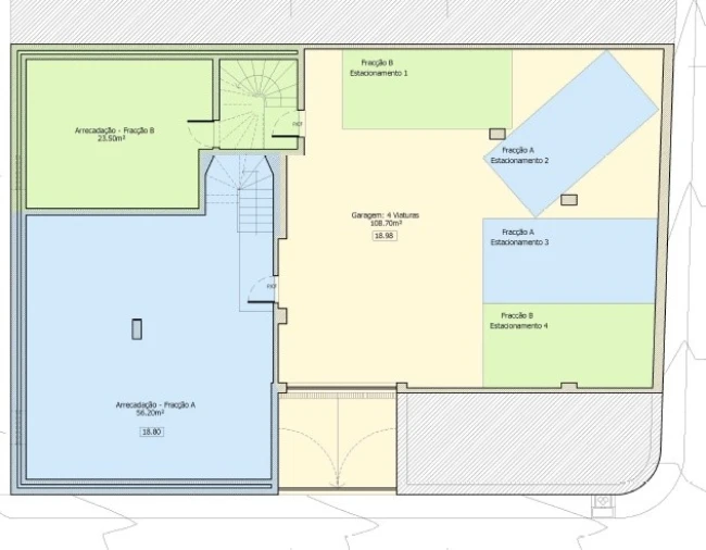 Apartamento T3 para Venda em Cascais e Estoril Planta 3