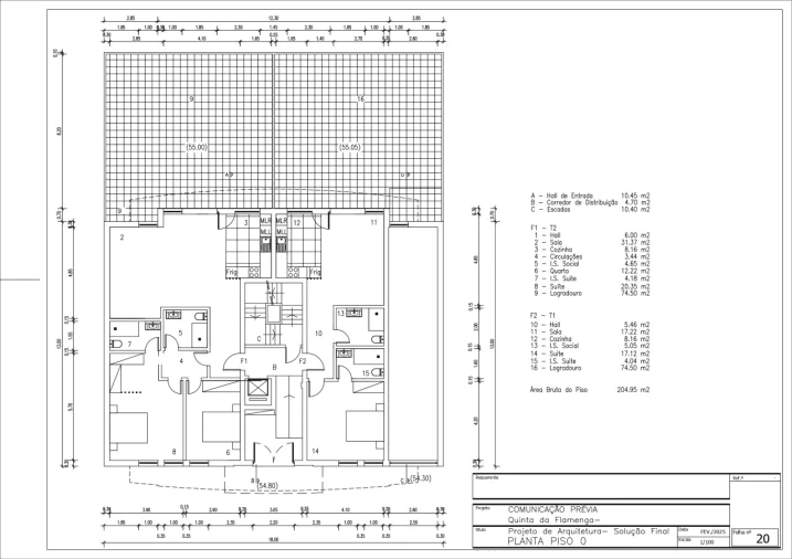 Apartamento T1 para Venda em Vialonga Planta 2